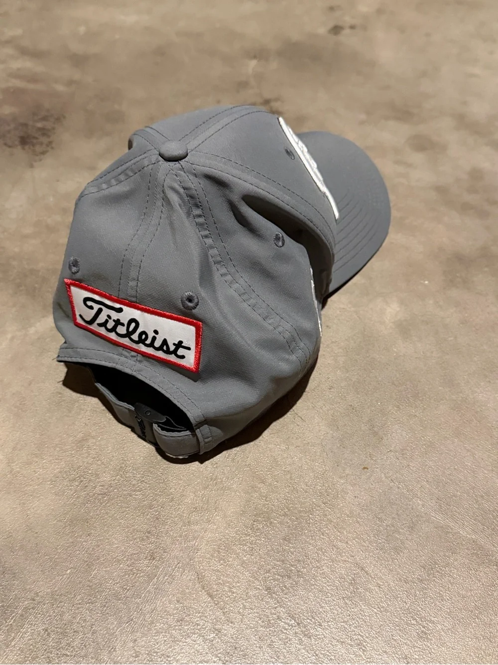 Titleist Gray Tour Performance Golf Hat